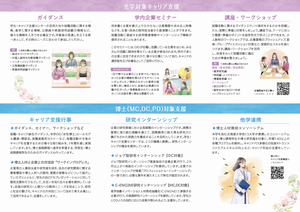 デジタルパンフレット（全学対象キャリア支援・博士対象支援）2026