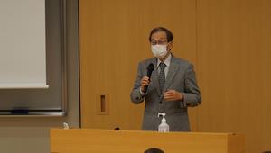 三浦徹理事　副学長のクロージング挨拶
