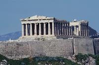 ギリシャ　パルテノン神殿の写真