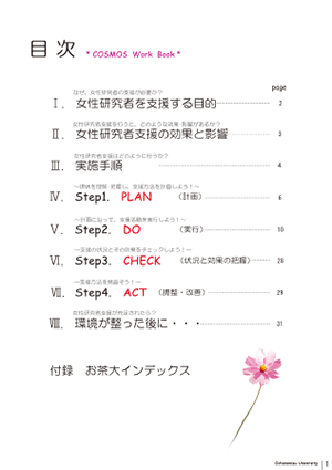 Cosmos Work Book目次