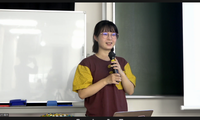 進行に入るOCHA-SDGs学生委員長