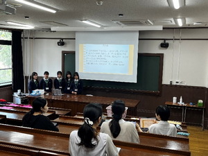 阿武野中学校本学訪問