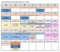 schedule