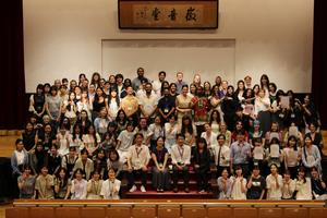 閉講式集合写真